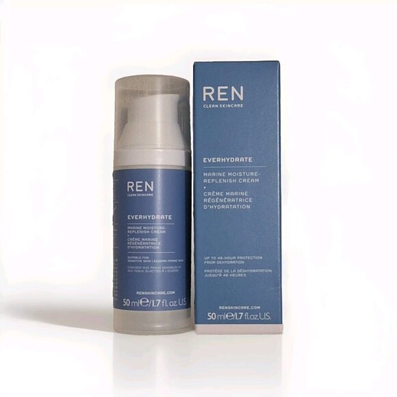 REN CLEAN SKINCARE Everhydrate Marine Moisture-Replenishing Cream BNIB - Picture 2 of 2